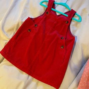 Girls Zara corduroy dress